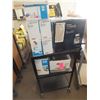 Image 1 : Toner Lot w/ Black Cart On Wheels