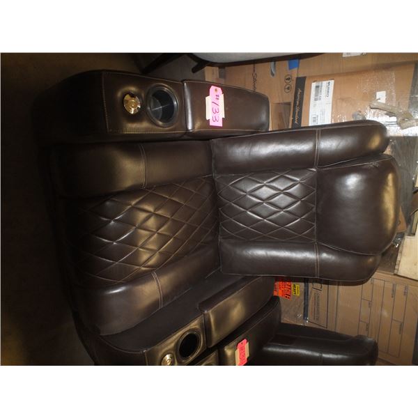 Brown Electric Recliner