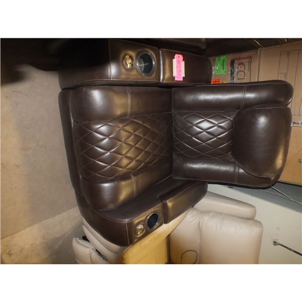 Brown Electric Recliner