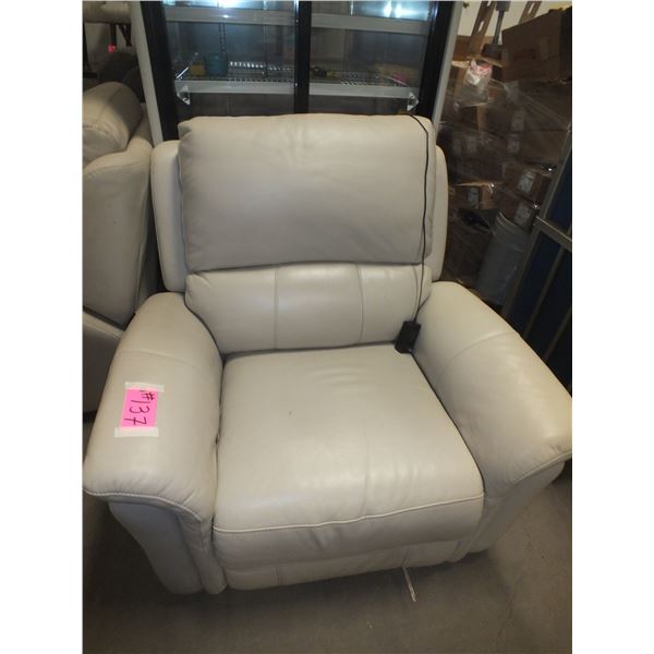 Beige Electric Recliner