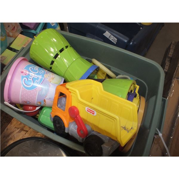 Tote Of Kids Toys