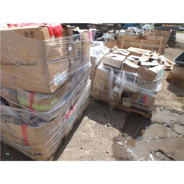 3 Pallets Of Assorted Pvc Pipe