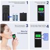 Image 3 : 1 Digital Breathalyzer with LCD Display - Professional Alcohol Breath Tester (BAC) Device - New