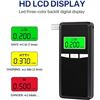 Image 2 : 1 Digital Breathalyzer with LCD Display - Professional Alcohol Breath Tester (BAC) Device - New