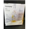 Image 2 : 1 Medela Harmony Manual Breast Pump & Box of Nursing Pads (120 Pack) - Damaged Box/New Sealed