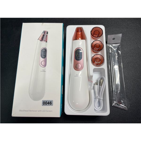 1 Blackhead Remover Suction Device with LED Screen - For Clearing Pores - New