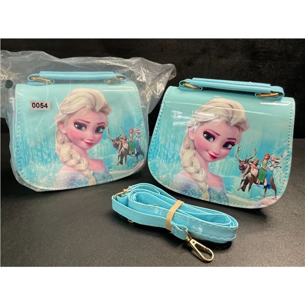 2 Disney Frozen Princess Elsa Crossbody Bags/Purses for Little Girls - Brand New