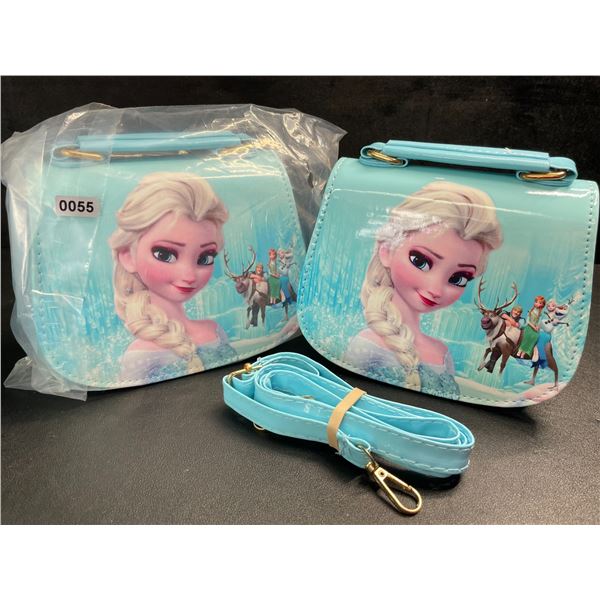 2 Disney Frozen Princess Elsa Crossbody Bags/Purses for Little Girls - Brand New