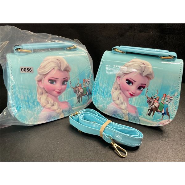 2 Disney Frozen Princess Elsa Crossbody Bags/Purses for Little Girls - Brand New