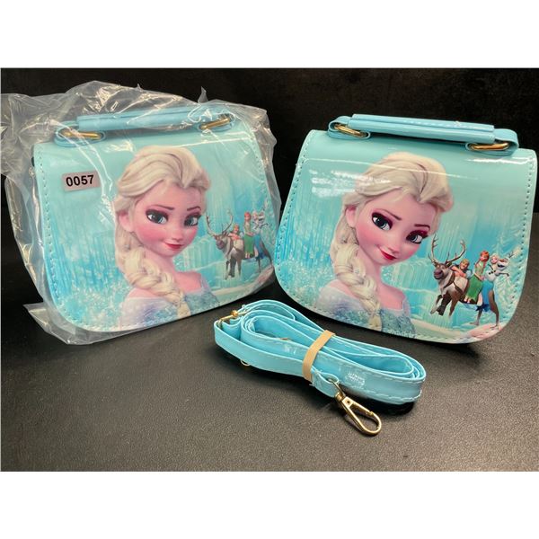 2 Disney Frozen Princess Elsa Crossbody Bags/Purses for Little Girls - Brand New
