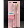 Image 1 : 1 Philips One Battery Electric Toothbrush by Sonicare - Pink - New Sealed