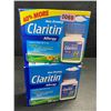 Image 1 : 2 Boxes of Claritin Non-Drowsy Allergy Tablets - 50 Tablets Each - New (Exp: 10/2025)