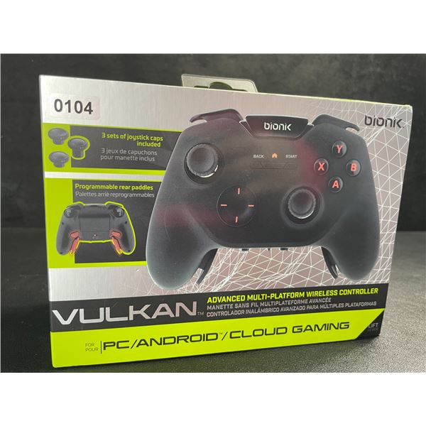1 Vulkan Advanced Multi-Platform Wireless Controller - For PC/Android Cloud Gaming - New