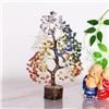 Image 5 : 2 Crystal Chakra Healing Tree of Life/Crystal Feng Shui Bonsai Spiritual Decor Trees - New