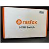 Image 3 : 1 Rasfox 3-Port HDMI Switcher with Remote - Connect 3 HD Devices to 1 HDMI Port - New