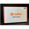 Image 3 : 1 Rasfox 3-Port HDMI Switcher with Remote - Connect 3 HD Devices to 1 HDMI Port - New