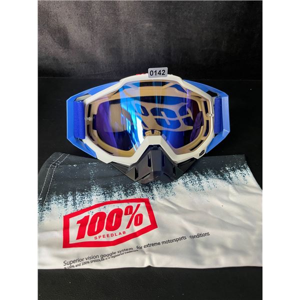 1 Polarized Motorcycle/Ski Sport Goggles - New