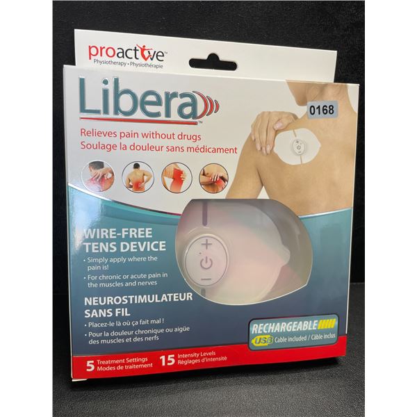 1 ProActive Libera Wire-Free TENS Device for Pain Relieve in Muscles/Nerves - NEW