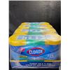 Image 1 : 1 Case of Clorox Disinfecting Wipes - 12 Tubs Included! (75 Wipes Each) - New Sealed