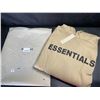 Image 2 : 1 Essentials Adult Hoodie - Size XL (Unisex) Khaki Colour - Brand New