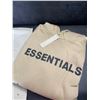 Image 3 : 1 Essentials Adult Hoodie - Size XL (Unisex) Khaki Colour - Brand New