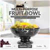 Image 6 : 1 Radicaln Marble Fruit Bowl - 10in x 5in - Natural Black Marble Heavy/Large Fruit Bowl - New in Box