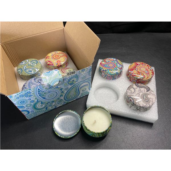 Box of 8 Scented Candles - New