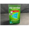 Image 1 : 1 Box of Nicorette Gum/Stop Smoking Aid - 105 Pieces - Cinnamon Flavor - New