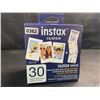 Image 1 : 1 Box of Instax Fujifilm Instax Mini Film (3 x 10 Instax Mini Instant Film Packs) - New