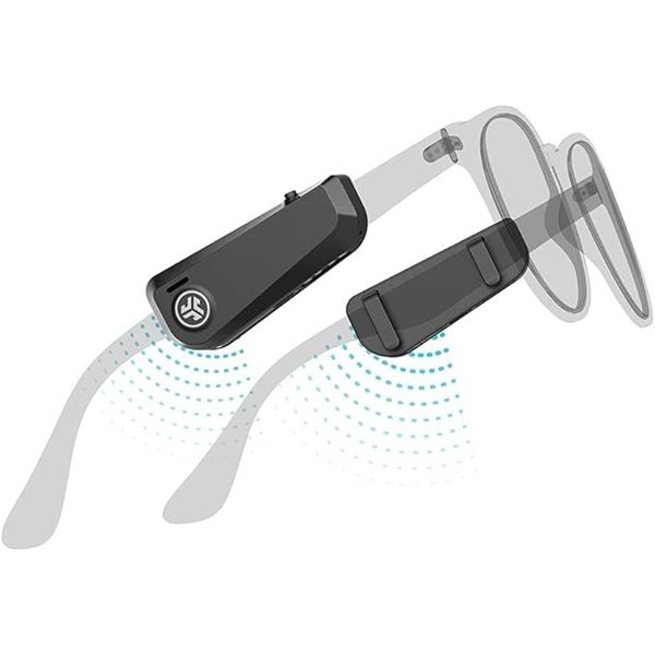 Jlabs Jbuds Frames Wireless Open-Ear Audio for Glasses - 8HR Bluetooth Playtime - Brand New!