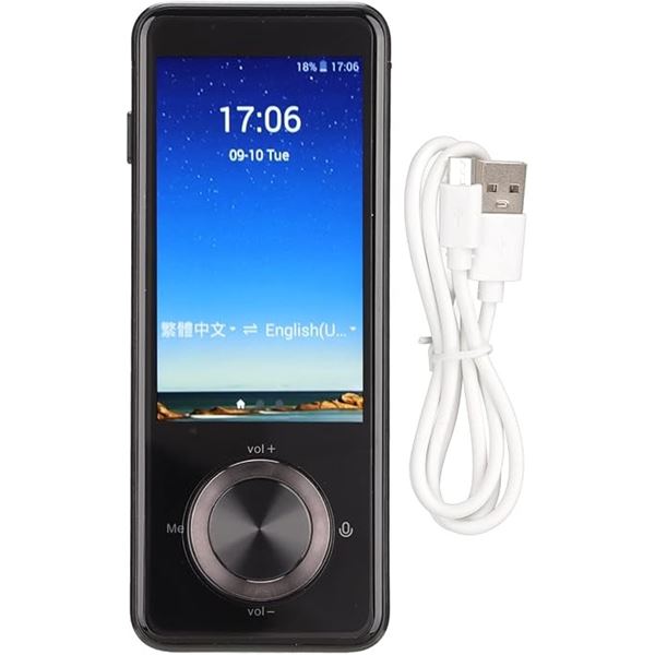 1 Smart Voice Portable Translator Device w/ 3" Touchscreen; Realtime Voice Translator - Brand New!