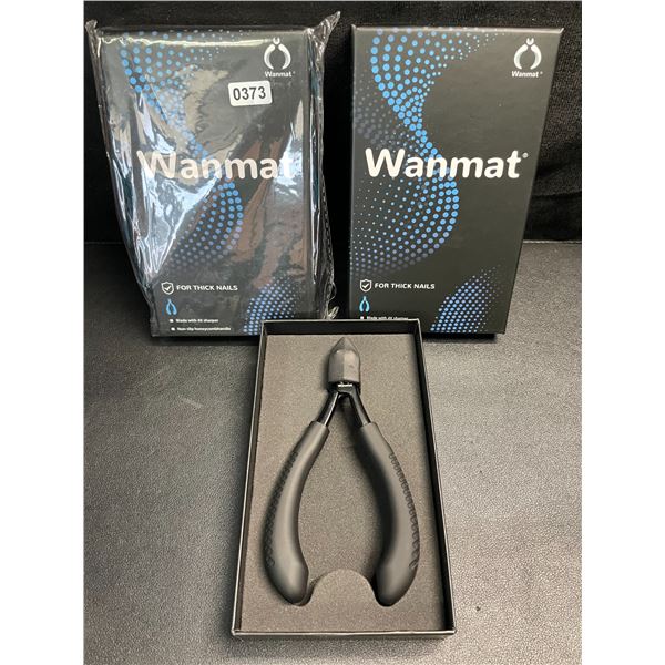 2 Stainless Steel Nail Clipper Sets for Ingrown Nails - Ergonomic Handle/Sharp Blades - New