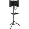 Image 1 : 1 Aokeo Professional Studio Recording Microphone Isolation Shield with Stand - Brand New!
