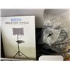 Image 5 : 1 Aokeo Professional Studio Recording Microphone Isolation Shield with Stand - Brand New!