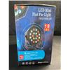Image 3 : 1 LED Mini Stage Light/DJ Light Mini Flat Par Light - 36 LED - Brand New