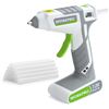 Image 1 : 1 WorkPro 7.2V Cordless Glue Gun w/ Battery & 4 Packs of Mini Glue Sticks (200pcs Each) - NEW