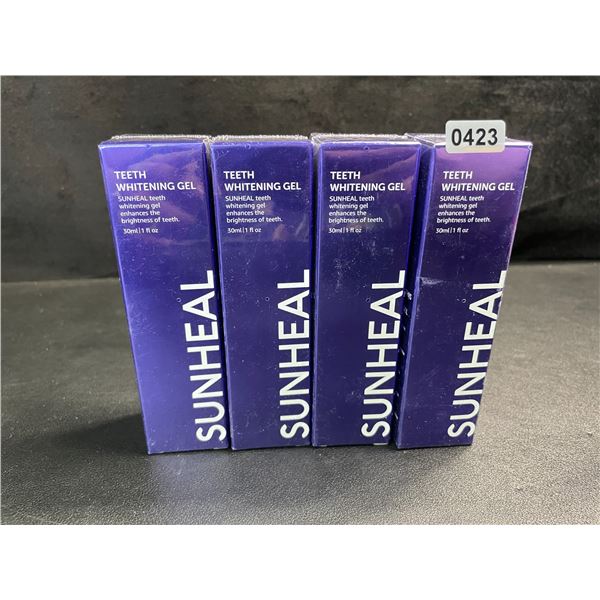2 Boxes of Sunheal Teeth Whitening Gels - 30ml - New Sealed