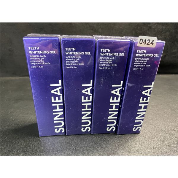 2 Boxes of Sunheal Teeth Whitening Gels - 30ml - New Sealed