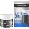Image 1 : 1 Neutrogena Rapid Wrinkle Repair 0.3% Retinol Pro+ Night Cream/Face Moisturizer - 48g - New