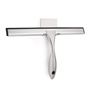 Image 1 : 2 All-Purpose Shower Squeegees - 10-inch - Stainless Steel - New