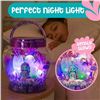 Image 2 : 1 DIY Light-Up Mermaid Terrarium Kit for Kids - Brand New!