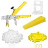 Image 1 : 1 Tile Leveling System Set w/ Tile Pliers, 300PC Tile Spacer Clips 1/8" 
