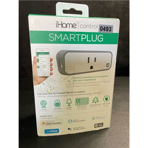 1 iHome Control SmartPlug - Control Plug from Anywhere via Smartphone! - New
