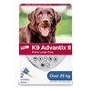 Image 1 : 1 K9 Advantix II Extra Large Dog - Flea Lice Eggs Ticks Treatment - 2 Monthly Doses - New