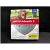 Image 4 : 1 K9 Advantix II Extra Large Dog - Flea Lice Eggs Ticks Treatment - 2 Monthly Doses - New