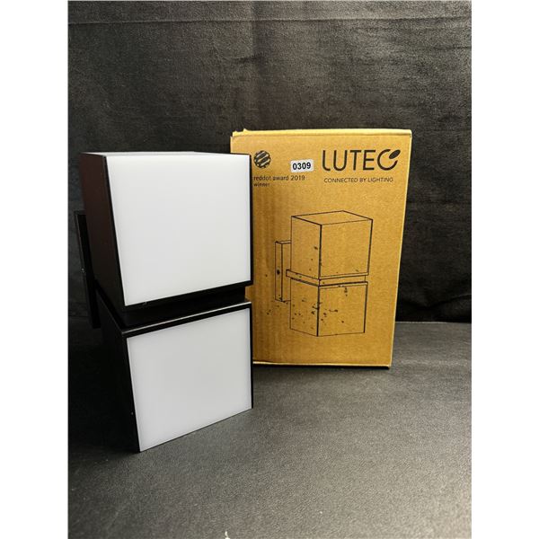 1 Lutec Cuba LED Indoor/Outdoor Integrated Porch and wall Light - New