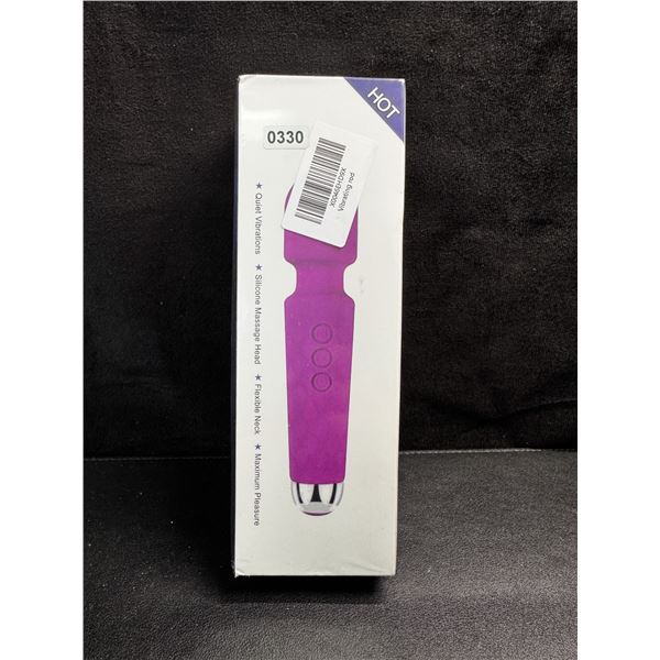 1 Silicone Multi-speed Personal Massager with Quiet Vibrations - New