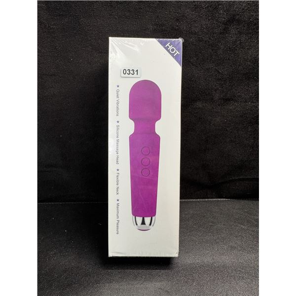 1 Silicone Multi-speed Personal Massager with Quiet Vibrations - New