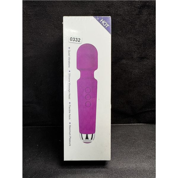 1 Silicone Multi-speed Personal Massager with Quiet Vibrations - New