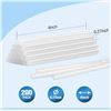 Image 2 : 1 Pack of WorkPro Mini Glue Sticks for Glue Guns (200PCS) - 4in x 0.27in - New
